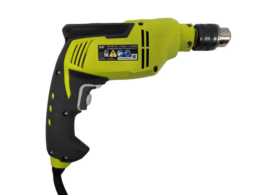 RYOBI D620H 5/8" 6.2 Amp Variable Speed Dial Heavy Duty Hammer Drill