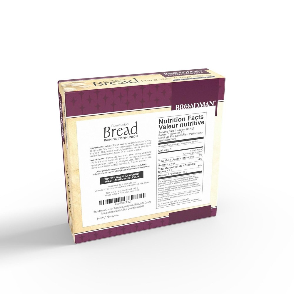 Communion Bread, 500 Count