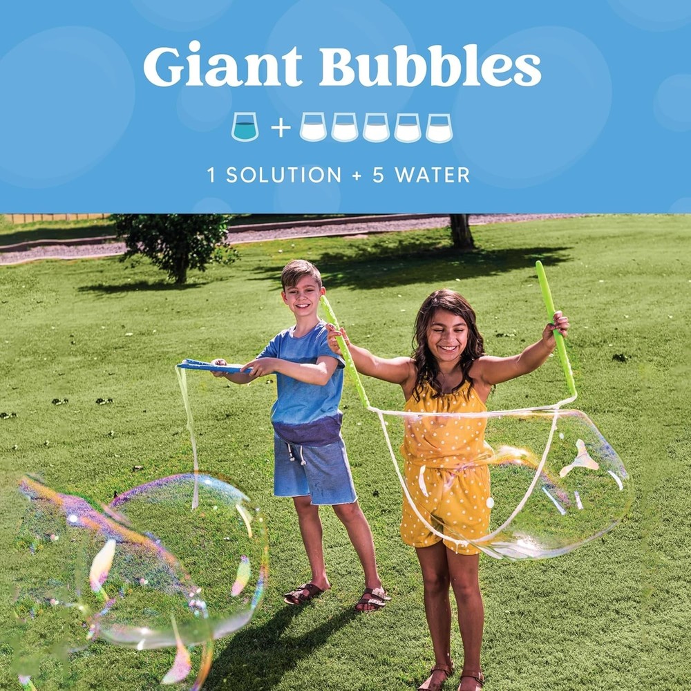 32 OZ Concentrated Bubble Solution for Bubble Machines Up to 2.5 Gallons, Con...