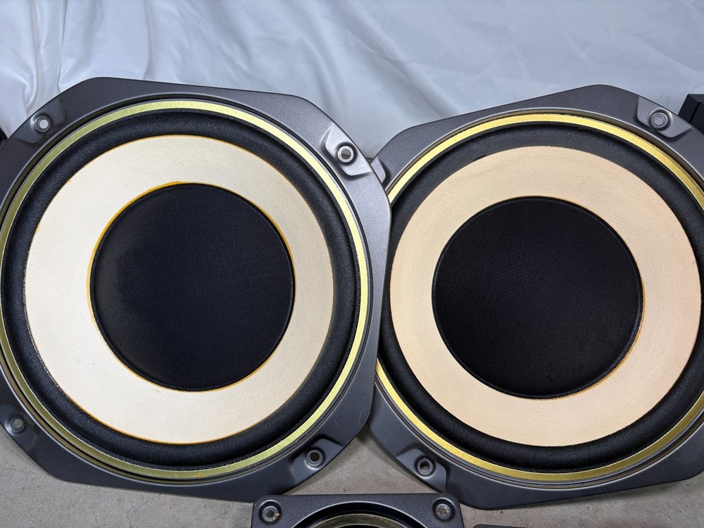 Fisher Studio Standard Stereo Component System Lot Turntable Speakers Untested