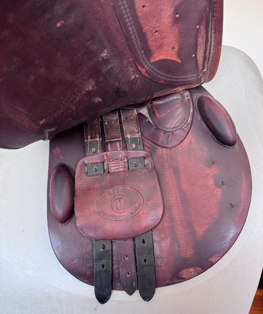 17.5" Tad Coffin A5G Performance Saddle - Grain / Calf - Gorgeous!