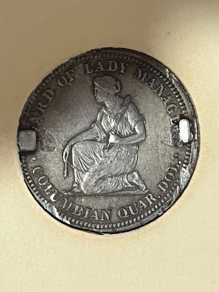 1893 Isabella Quarter Commemorative