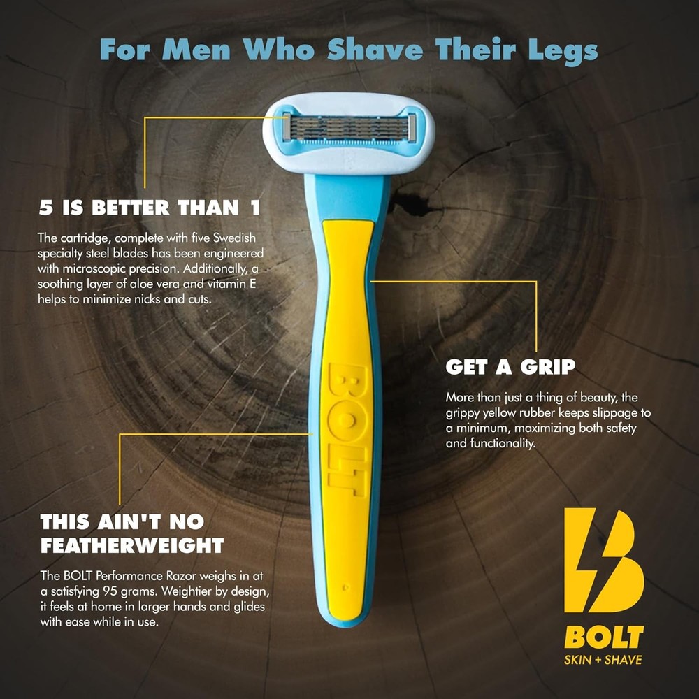 Get Smooth Bundle for Men - Shaving Kit Legs, Head,