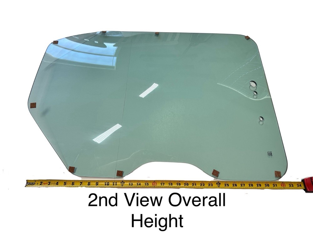 Front Cab Curved Door Glass Replacement For Bobcat Skid Steer Loader PLEASE READ