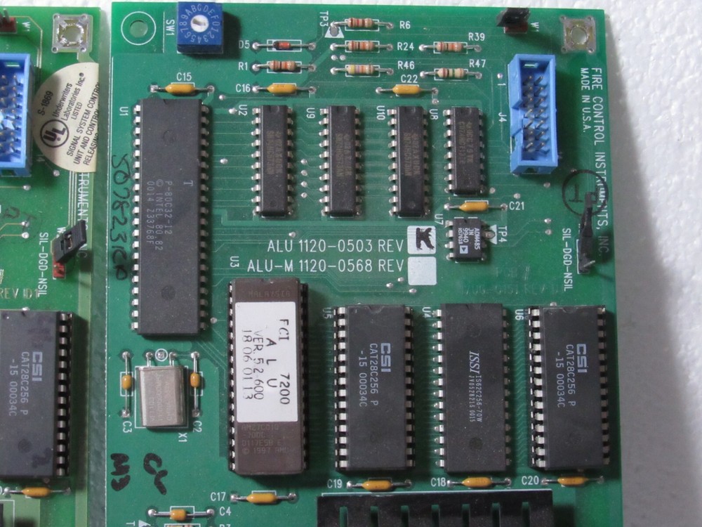 Fire Control Instruments 1120-503 7200 Series Analog Loop Unit ALU [CJJH]