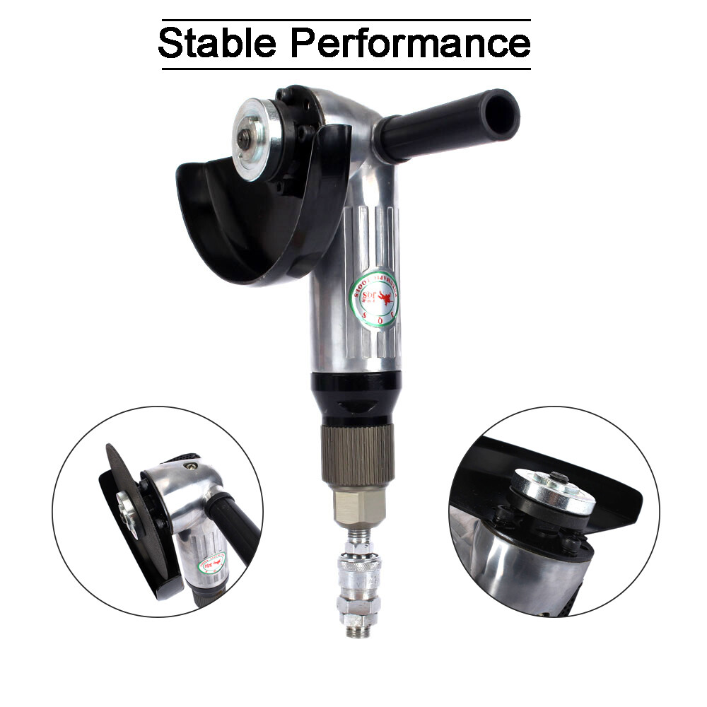 Air Angle Grinder Cut Off Tool Compressor Kit Stable Performance Sander Polisher