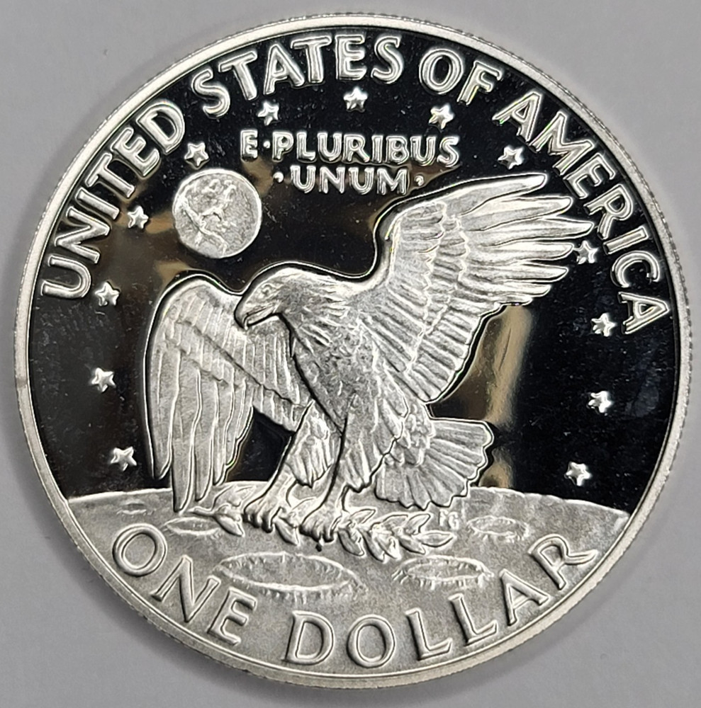 1974 S Gem Proof DCAM Eisenhower (Ike) Dollar 40% Silver