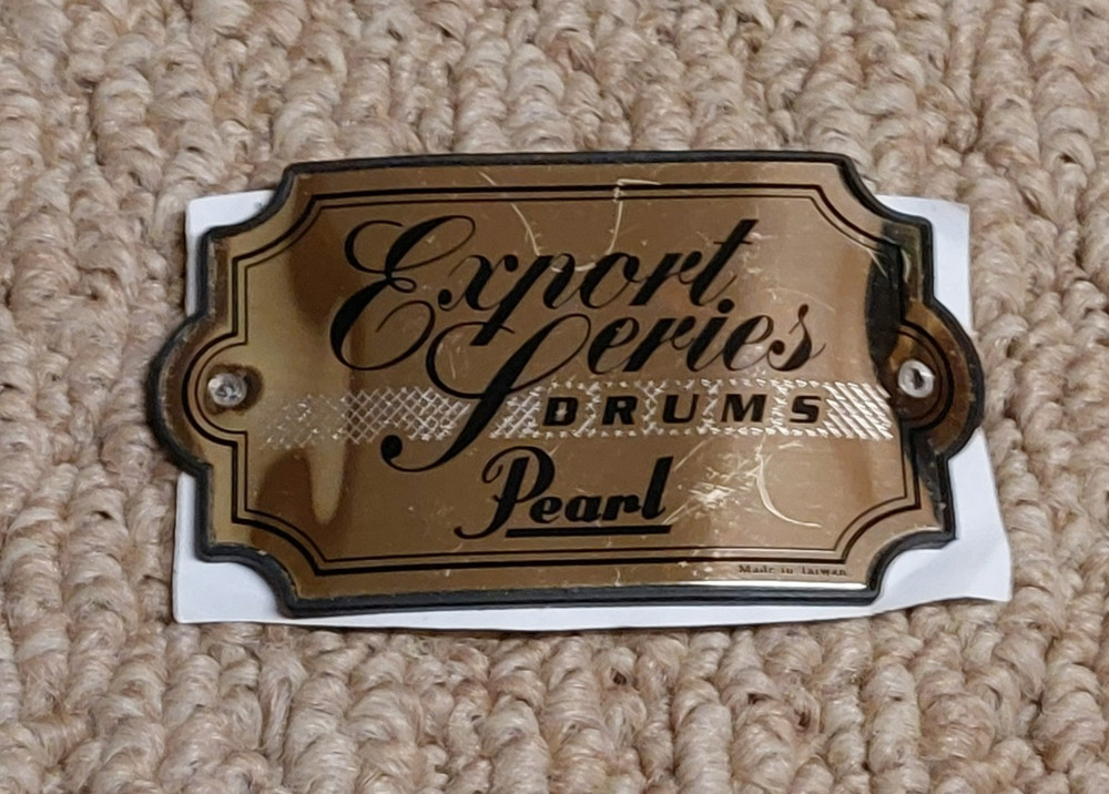 Pearl Export Series Drum Badge (561)