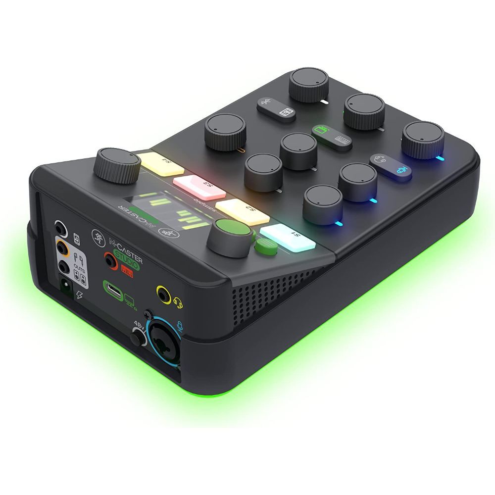 Mackie MCaster Studio Portable Streaming Mixer (Black)