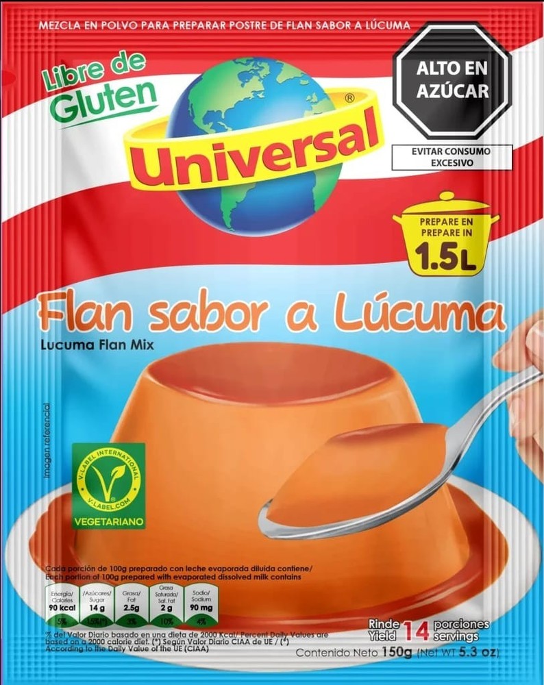 FLAN DE LUCUMA UNIVERSAL