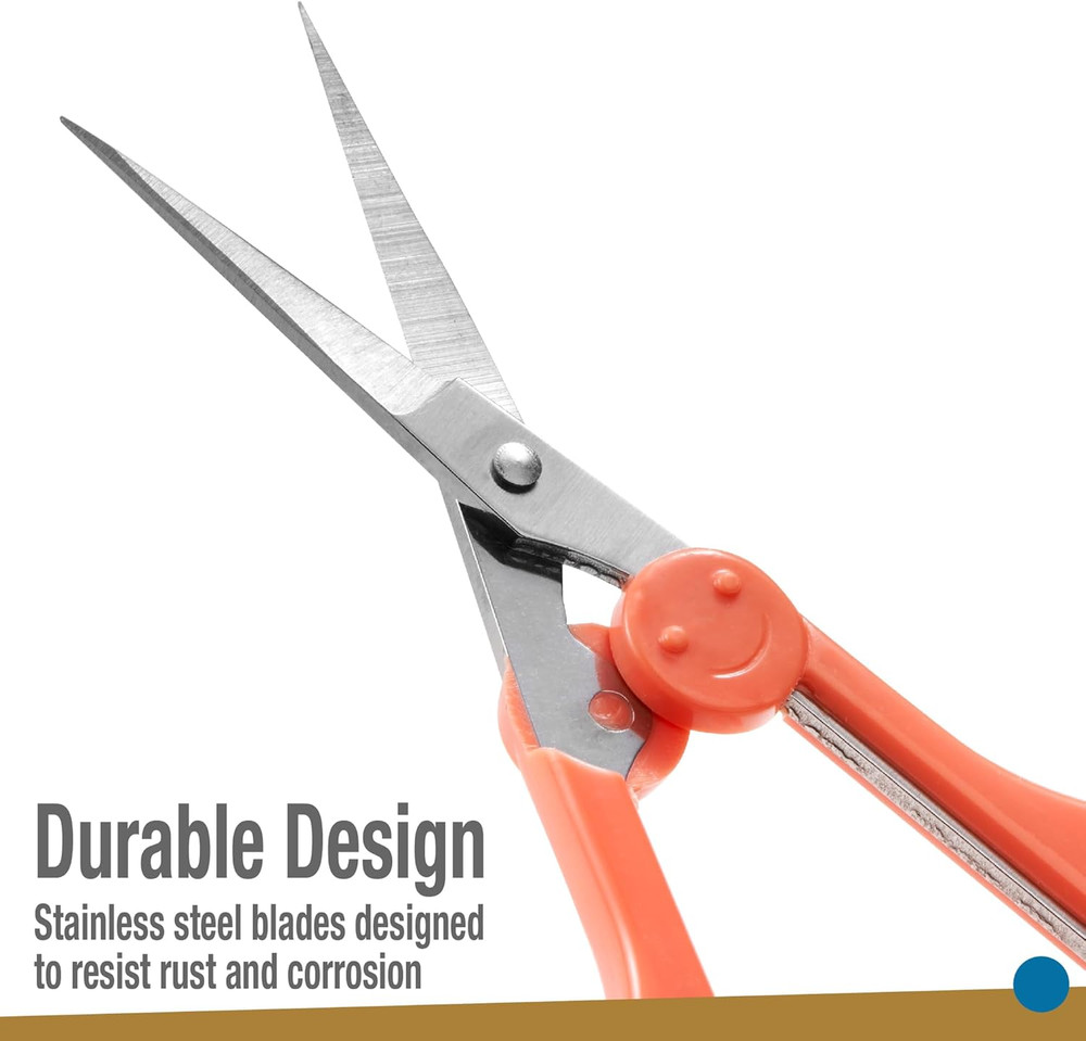 High Precision Detail Scissors Set (2-Pc) Sharp, Fine Tips | Paper Cutting, S...