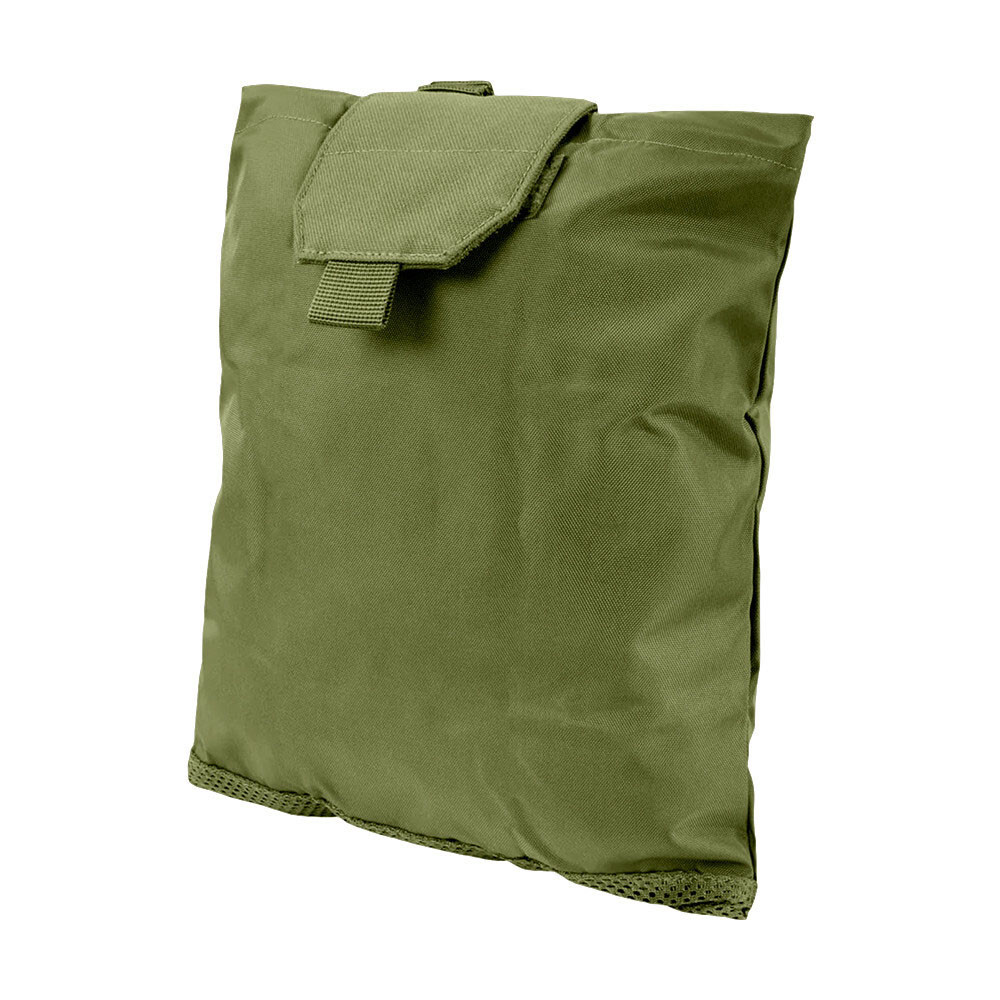 OD GREEN Modular MOLLE Hook Loop Magazine Micro Dump Bungee Retention Pouch