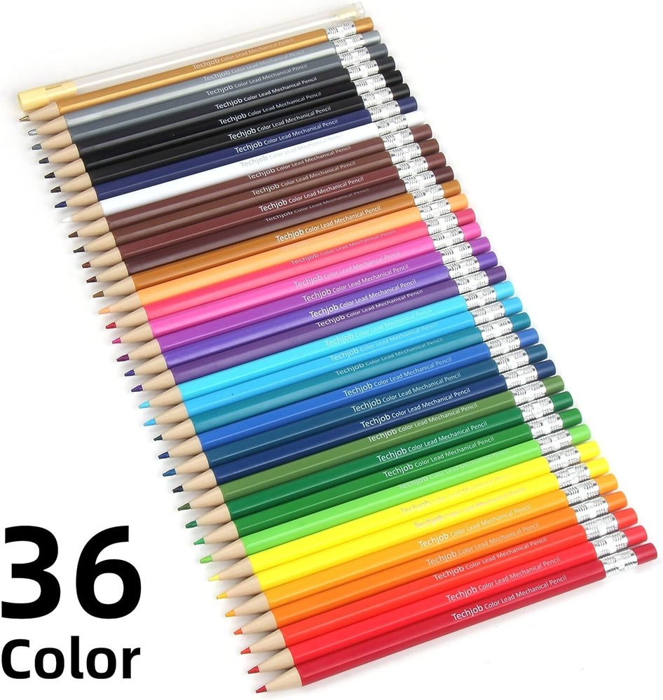 Colored Mechanical Pencil 2.6mm 36pcs