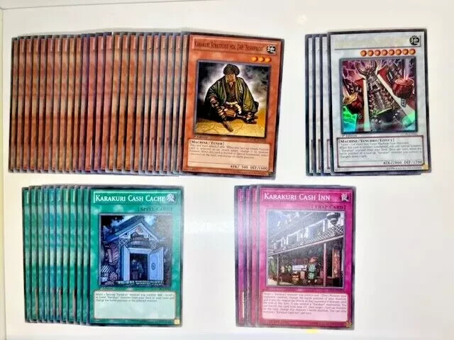 Yu-Gi-Oh Complete Competitive Karakuri Deck + Extra Deck + Extra Bonus