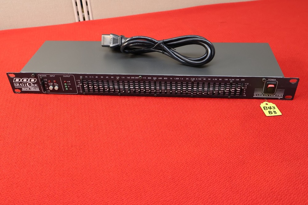 DOD SR431 QXLR Graphic Equalizer