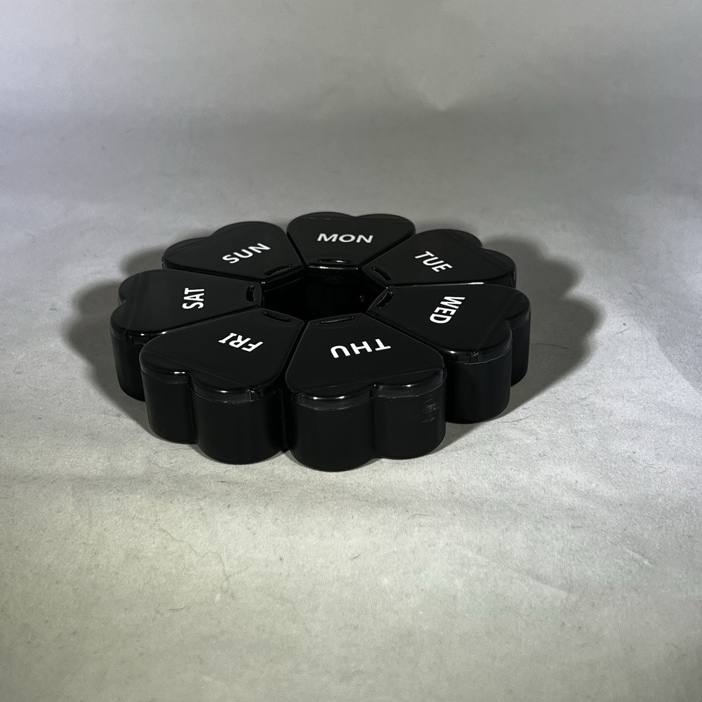 7 day pill organizer round