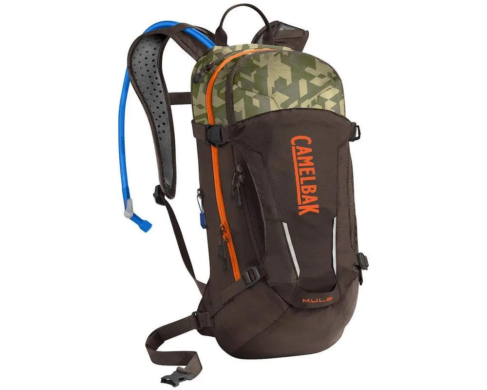 Camelbak M U L E Hydration Pack 100oz Brown Seal Camelflage