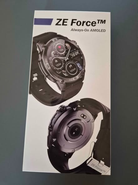 ZE Force Always-On AMOLED Men's Smart Watch