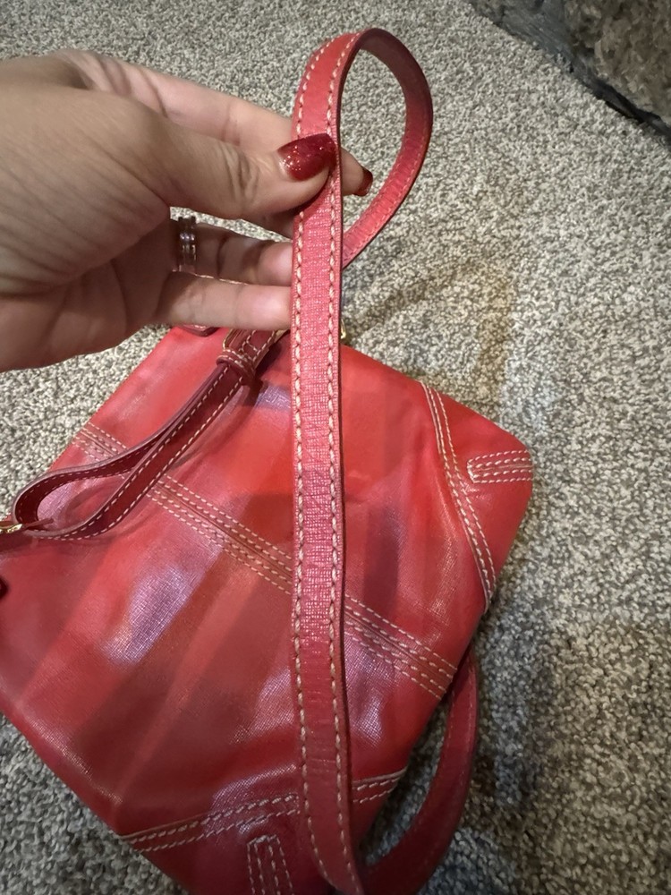 BRIGHTON Red TRENDORO Cross Body