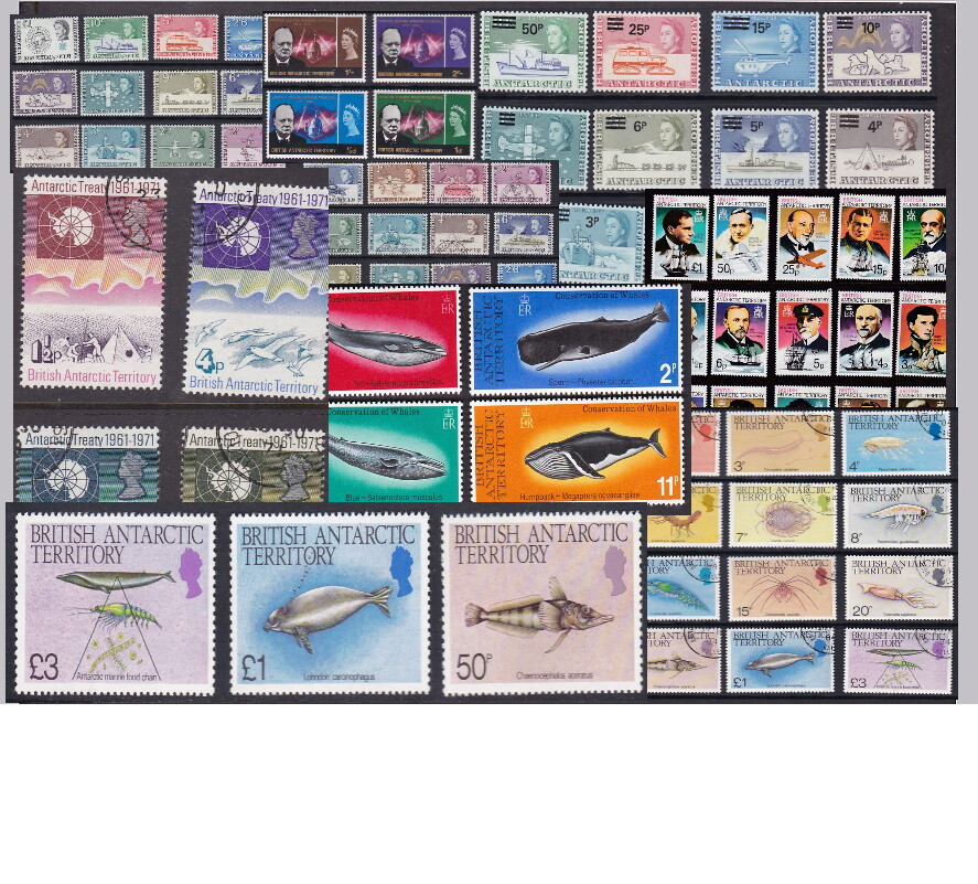 British Antarctic Territory - MINT & USED SETS - Sold Separately 19 items