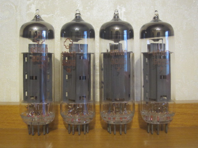 2x 6P14P (7189, 6BQ5 EL84, E84L) USSR OUTPUT PENTODE (NEW, NOS, MATCHED PAIR)