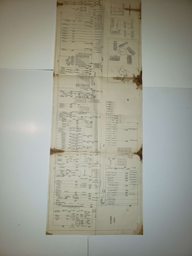 Williams VIKING (1960) Pinball Schematic