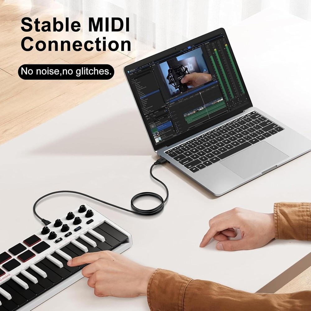 10FT USB Printer Cable,USB A to B Scanner Cable Cord Type B...