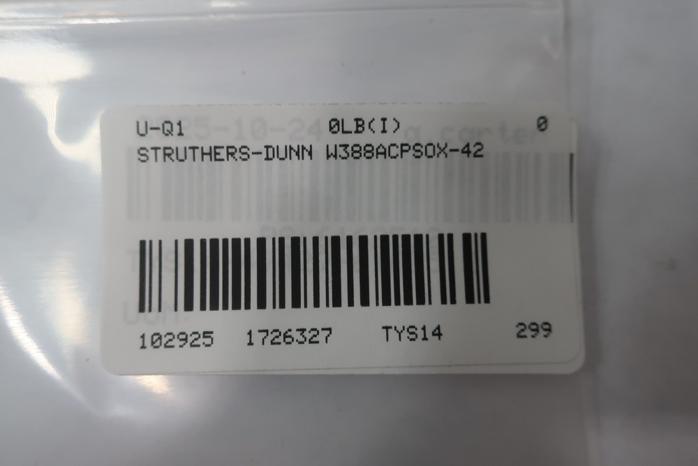 Struthers-dunn W388ACPSOX-42 Timer 0.1-10sec 120v-ac