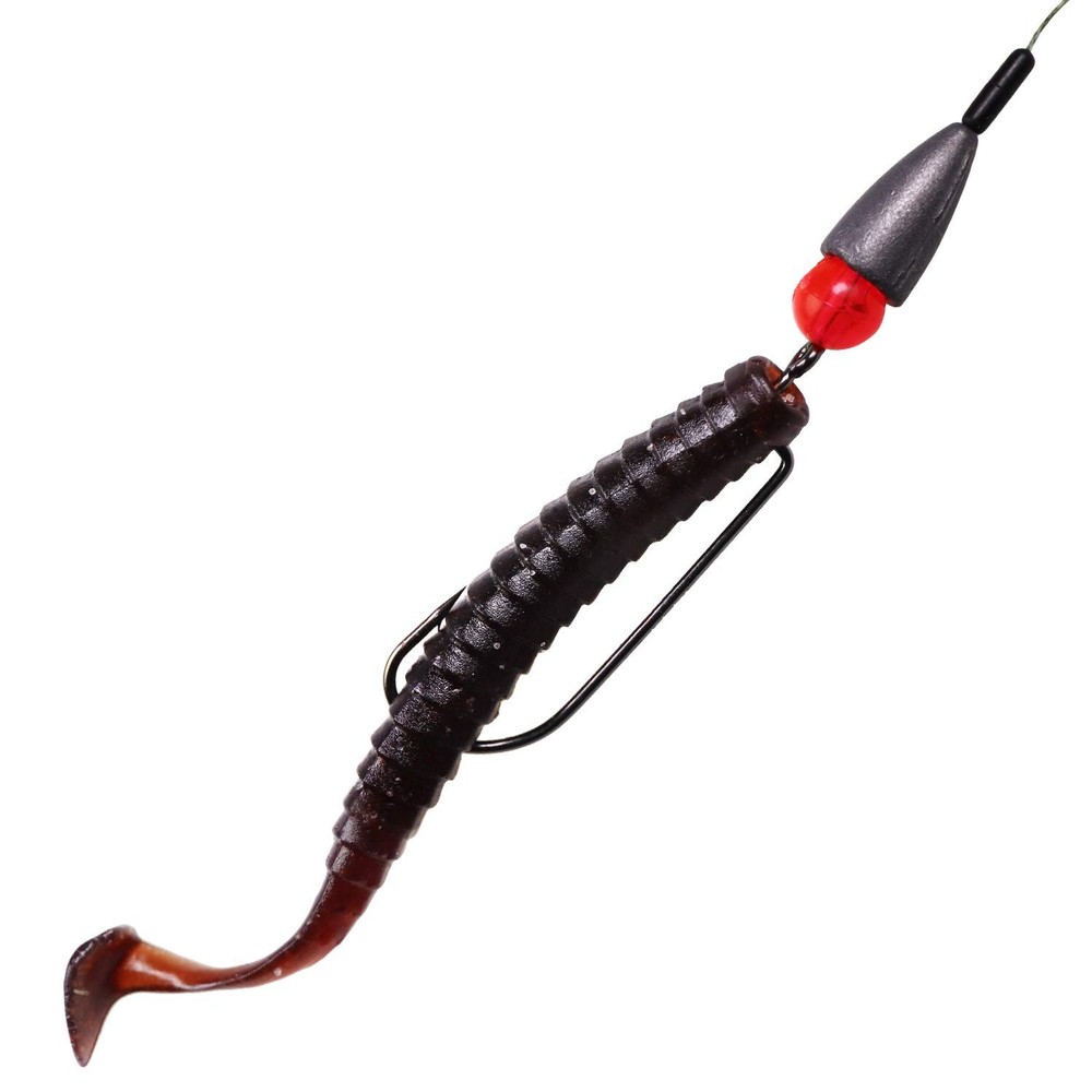 THKFISH 50pcs/100pcs/box Offset Worm Hook Fishing Hook Set Dropshot Hook Set ...