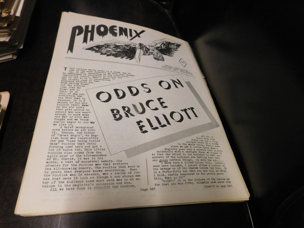 The Phoenix Magic Magazine For Magicians # 99