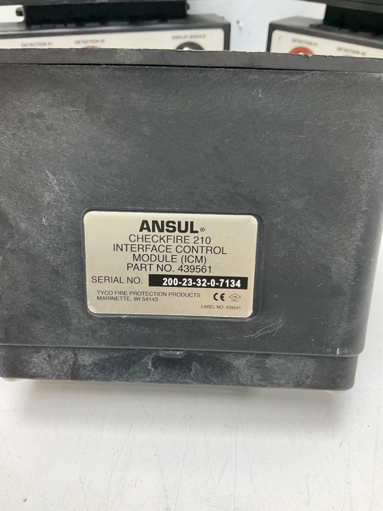 ANSUL CHECKFIRE 210 INTERFACE CONTROL MODULE (ICM) P/N 439561
