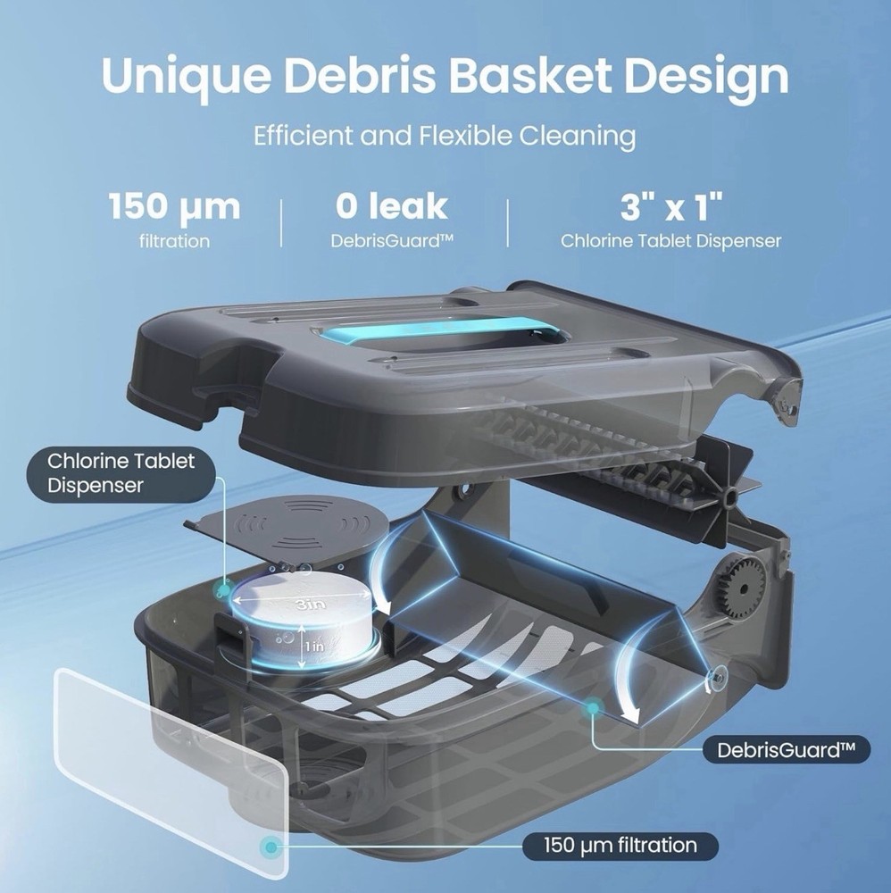 AIPER Ecosurfer S2 Solar Powered Surface Skimmer Robot