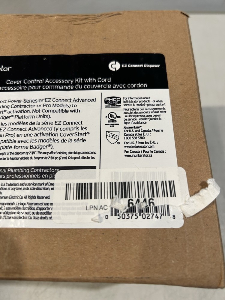 CCKIT-00A Evolution Batch Feed Adaptor Cover Control Kit, Black