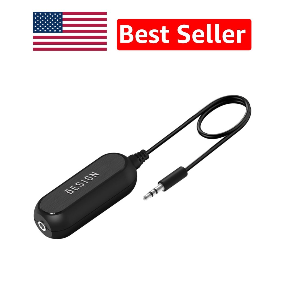 Mini Ground Loop Noise Isolator with 3.5mm Cable - Clear Audio Solution