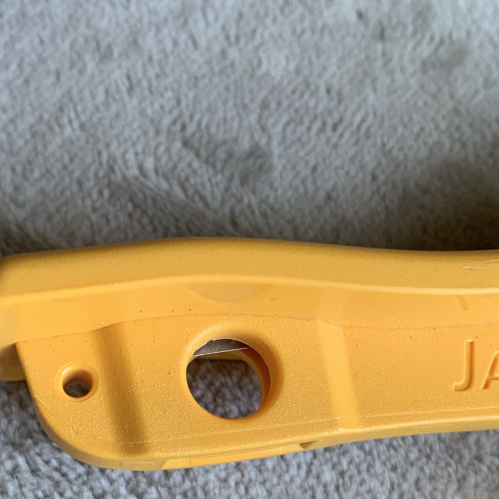 Handle by Fluke Networks, JackRapid Punch Down Tool, yellow