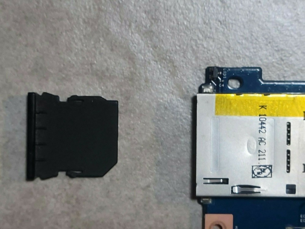 DELL GATEWAY LAPTOP MS2291 COMPUTER USB SD CARD READER CIRCUIT BOARD JE70-DN