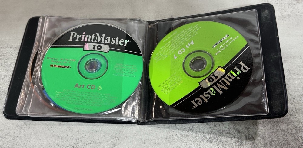 PrintMaster Platinum 10~ 1997-9 CD’s