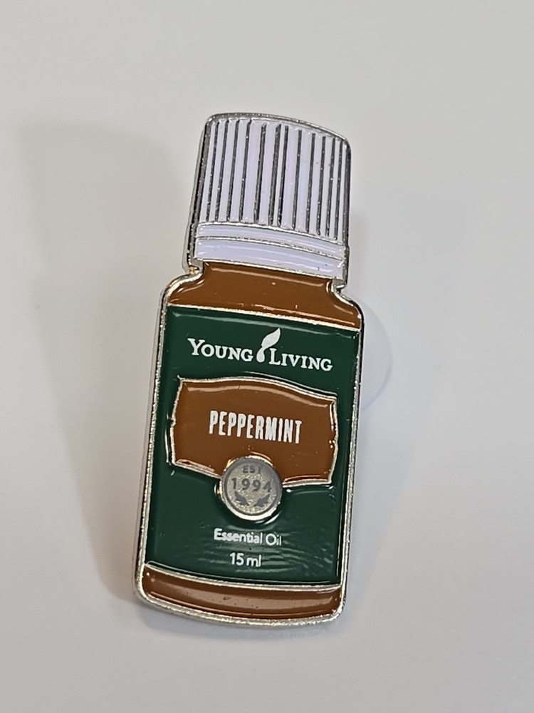 Young Living Essential Oils Lapel Pin Peppermint