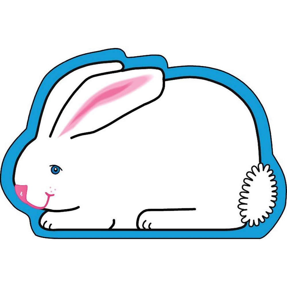 Creative Shapes Notepad Rabbit Large
