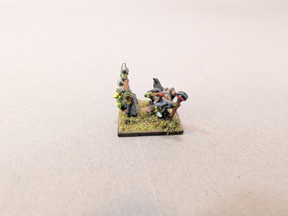 Warmaster Games Workshop Metal 10mm Warhammer Night Goblins Pro Painted