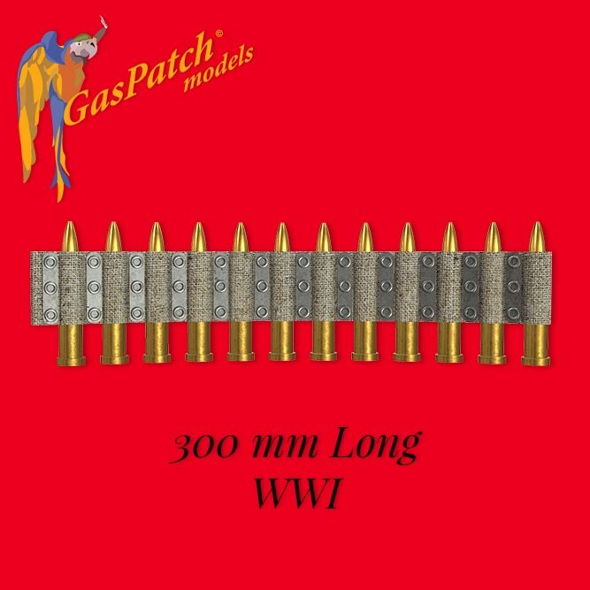 GasPatch Models 1/24 WORLD WAR I FLEXIBLE AMMO BELT