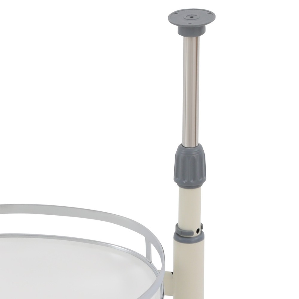 2 Tier Swing Tray Left Blind Corner Kitchen Cabinet Pull Out Kitchen Organizer