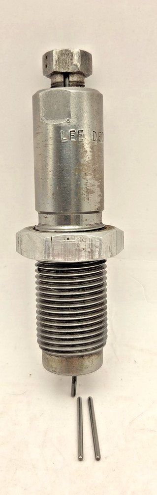 LEE Die-  Decapping Die With 2 Decap Pins - No Box