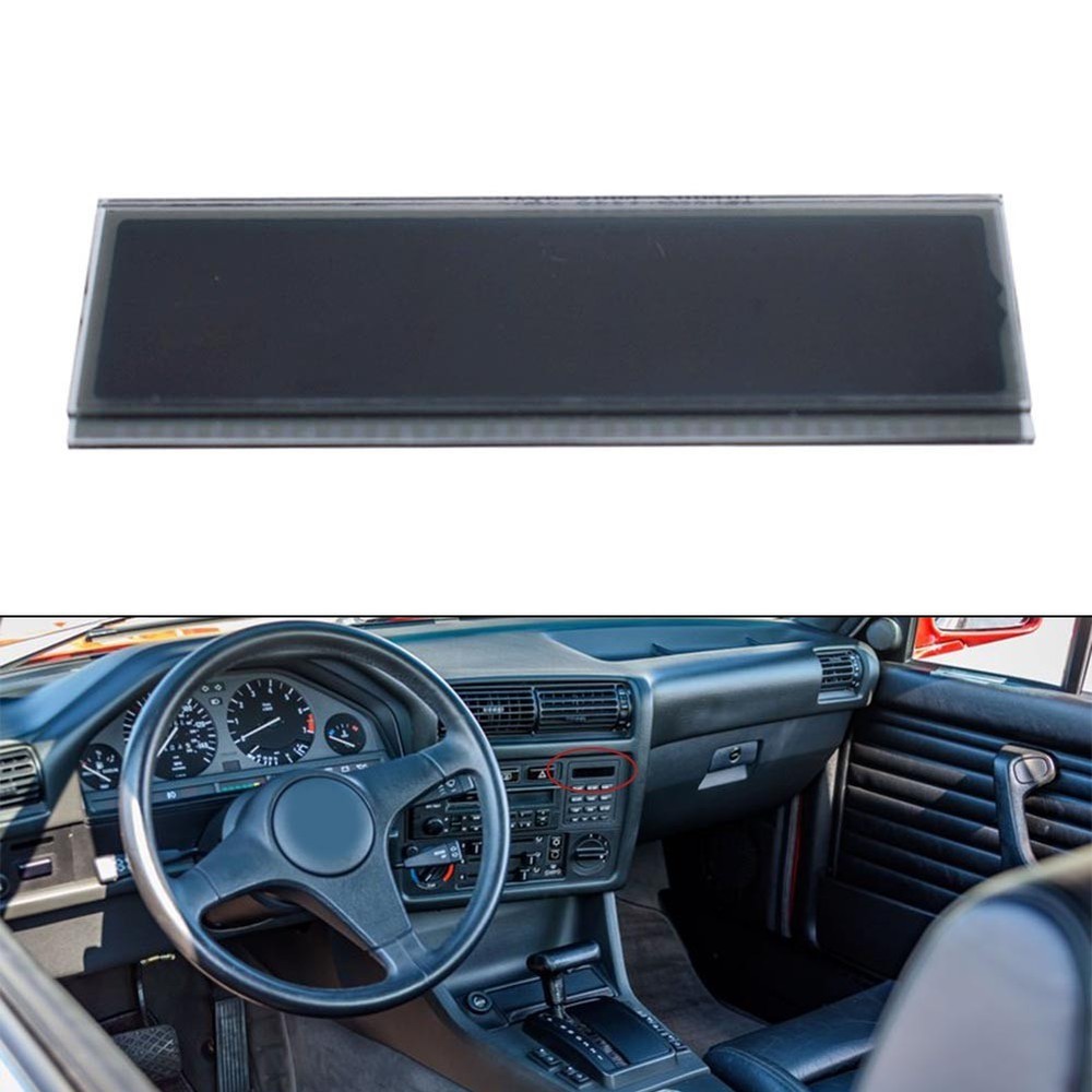 13 Button OBC Display Compatible with For BMW E28 E30 E23 E24 Series Cars