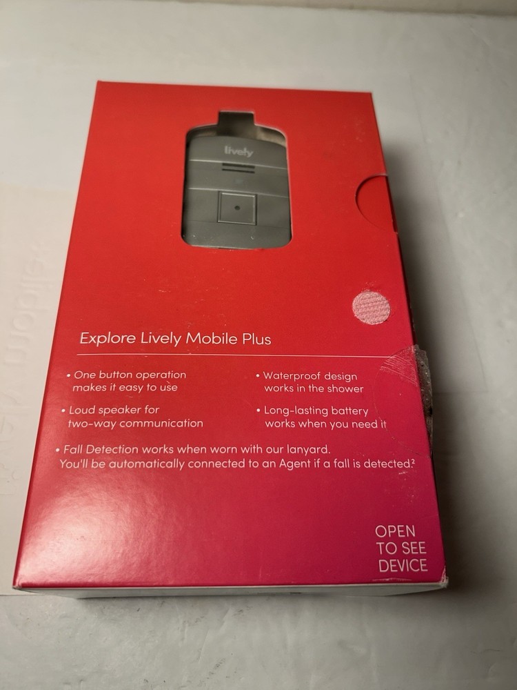 Lively Mobile Plus Fastest Call Response Alert System Device GPS