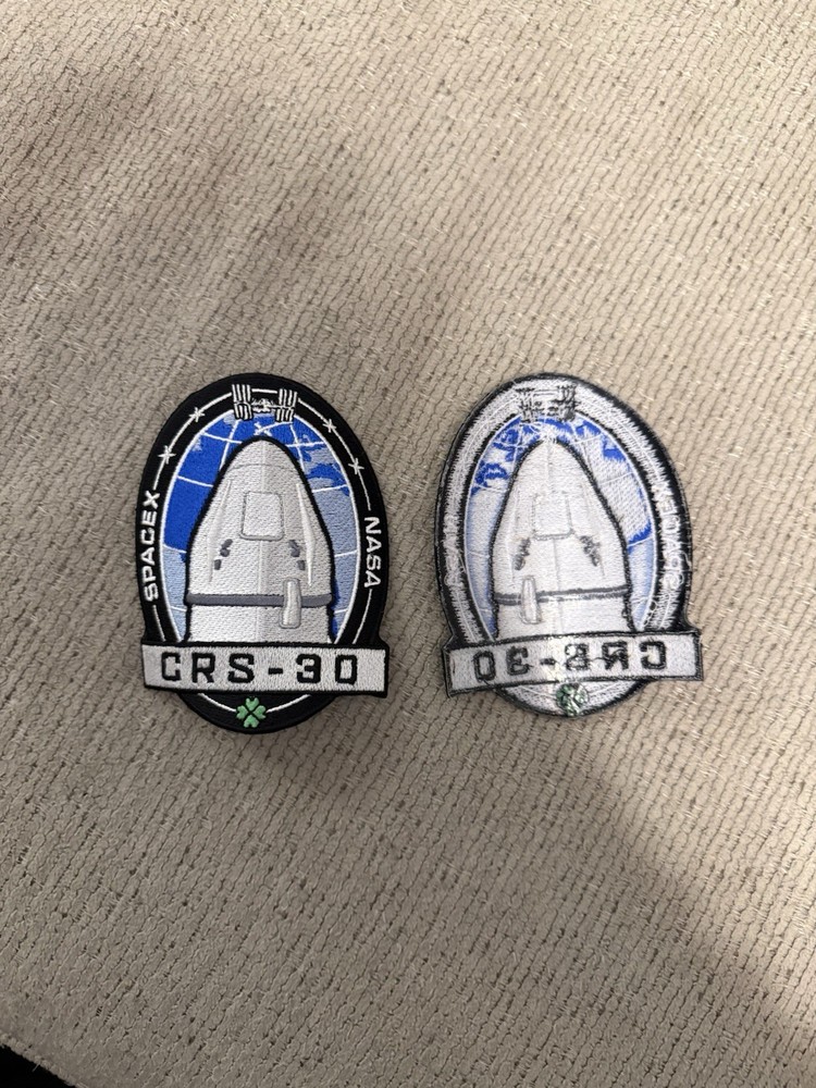 Authentic Employee Only SpaceX Mission Patch CRS-30