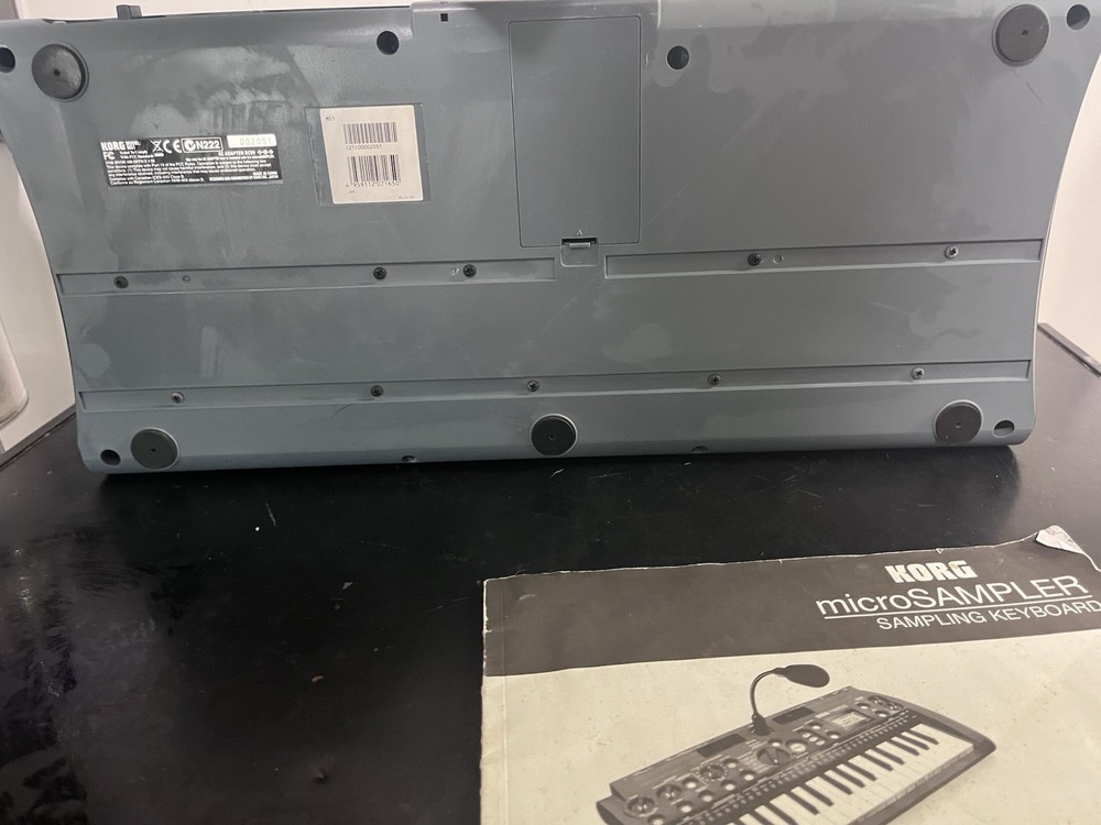 KORG MS1 microSAMPLER SAMPLING KEYBOARD WITH MANUAL Free Shipping