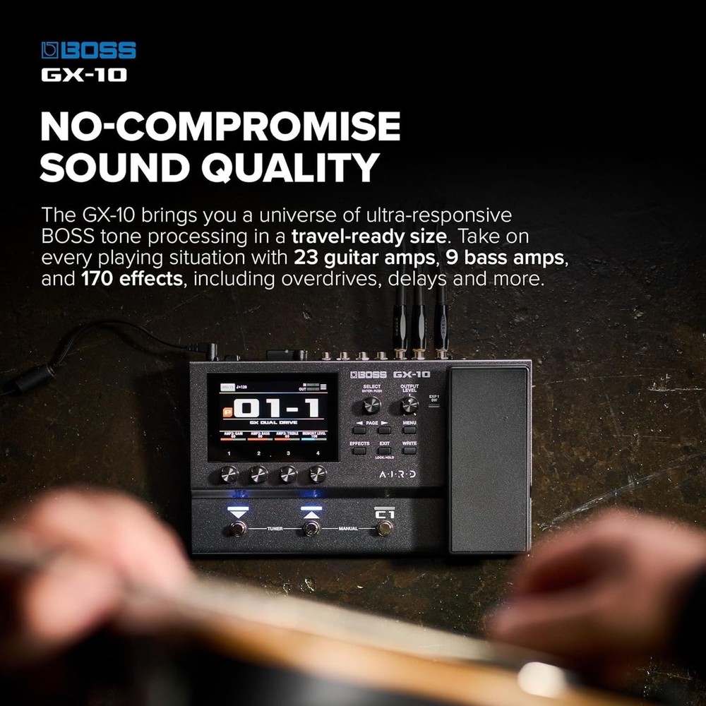 NEW Boss GX-10 Multi Effect Processor Guitar Pedal