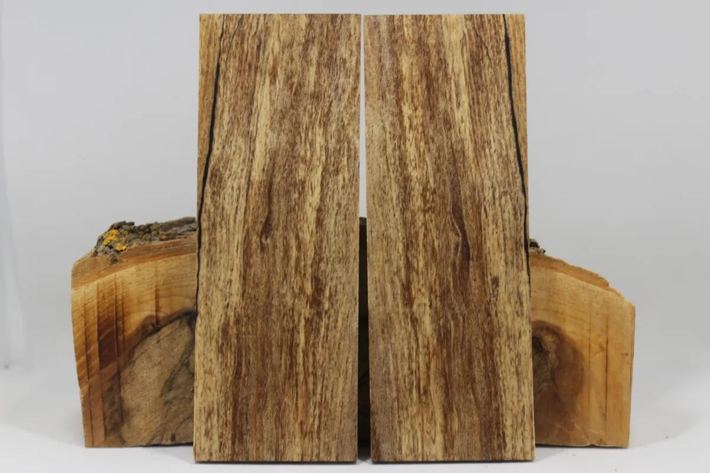 STABILIZED MAPLE CUSTOM KNIFE HANDLE MATERIAL BLANK SCALES (6359)