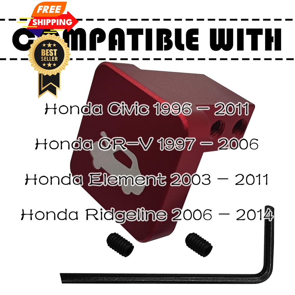 GolTHd Hood Latch Release Implement, Cover Lock Switch, Compatible Red